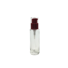 popular empty 30ml cosmetic liquid foundation bottle with pump